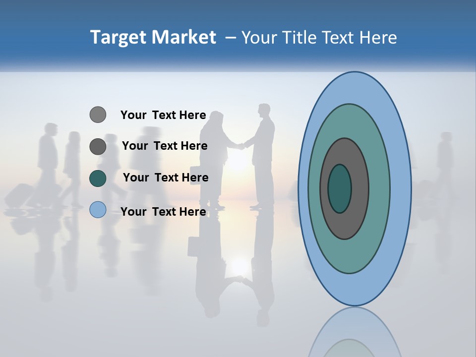 House Downtown Graphic PowerPoint Template