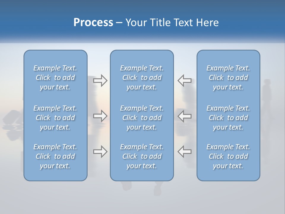 House Downtown Graphic PowerPoint Template