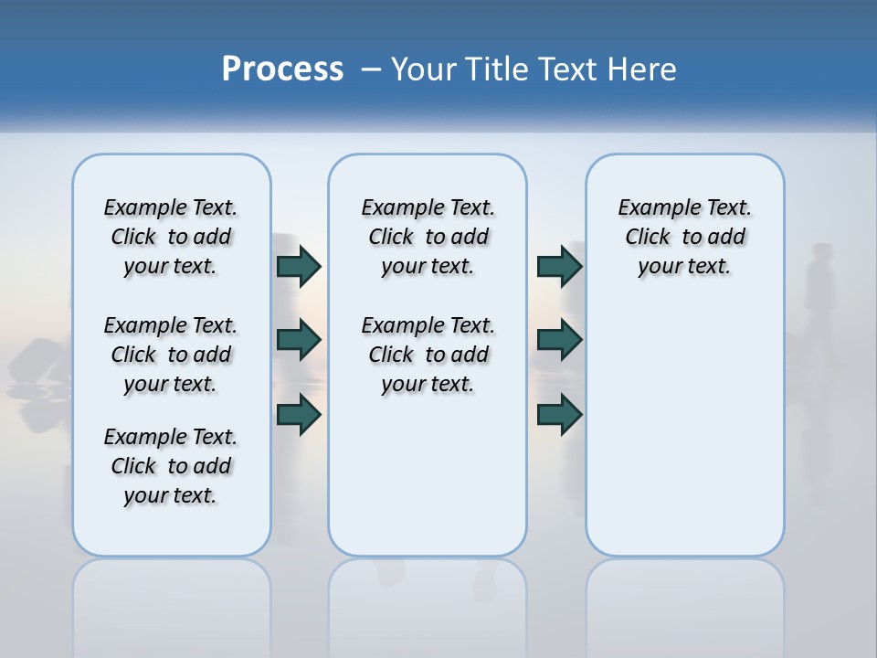 House Downtown Graphic PowerPoint Template