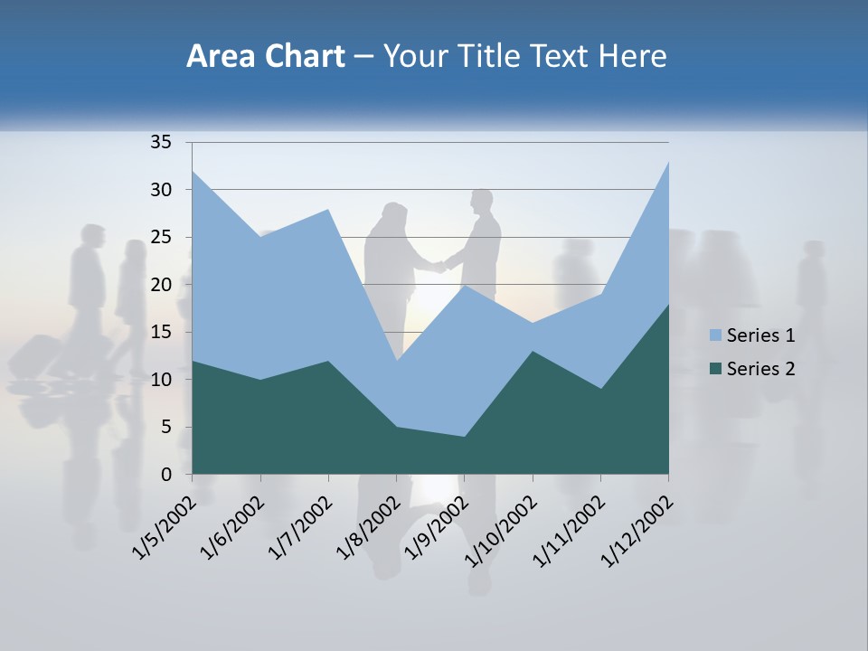 House Downtown Graphic PowerPoint Template