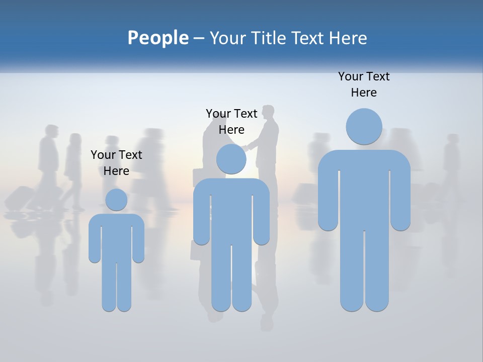 House Downtown Graphic PowerPoint Template