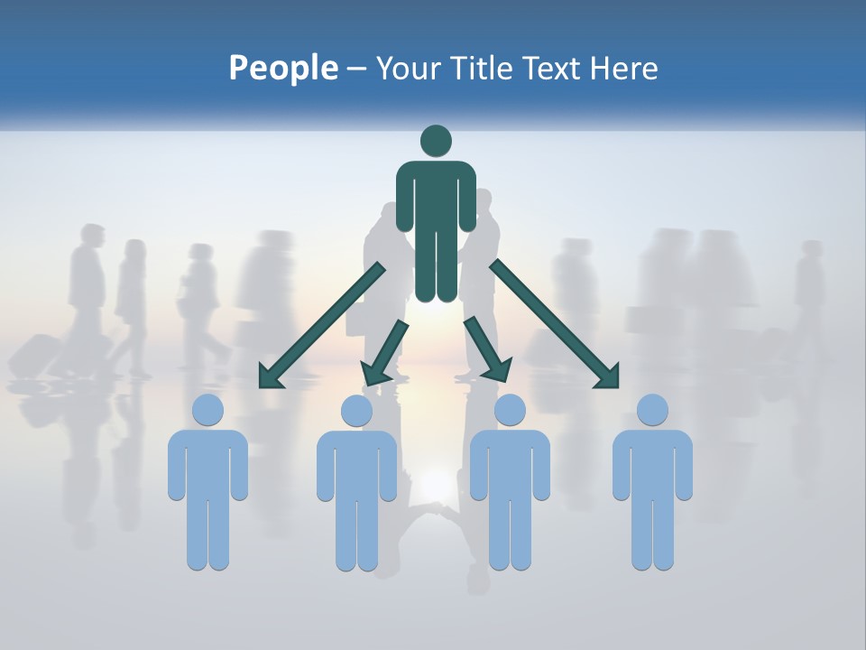 House Downtown Graphic PowerPoint Template