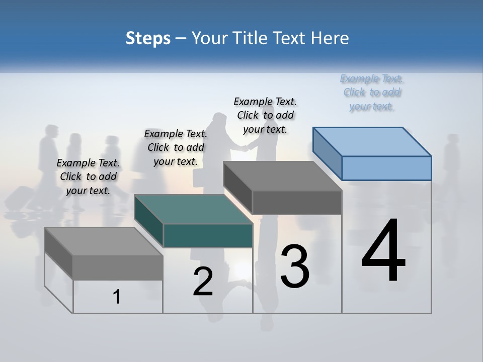 House Downtown Graphic PowerPoint Template