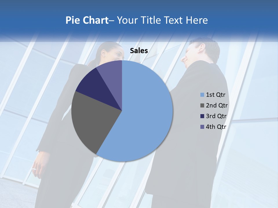 Light Cube Skyscraper PowerPoint Template
