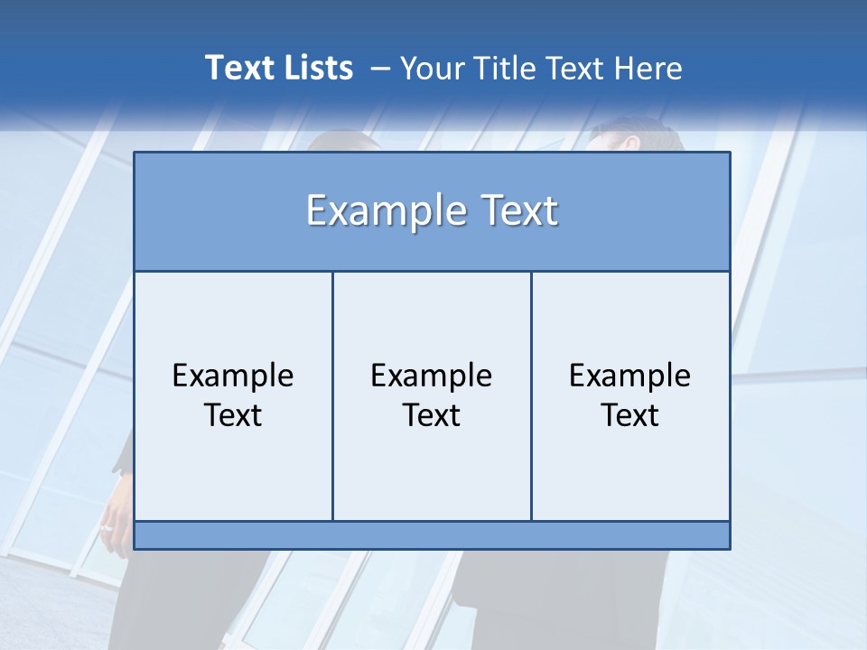 Light Cube Skyscraper PowerPoint Template