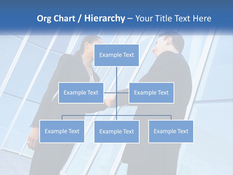 Light Cube Skyscraper PowerPoint Template