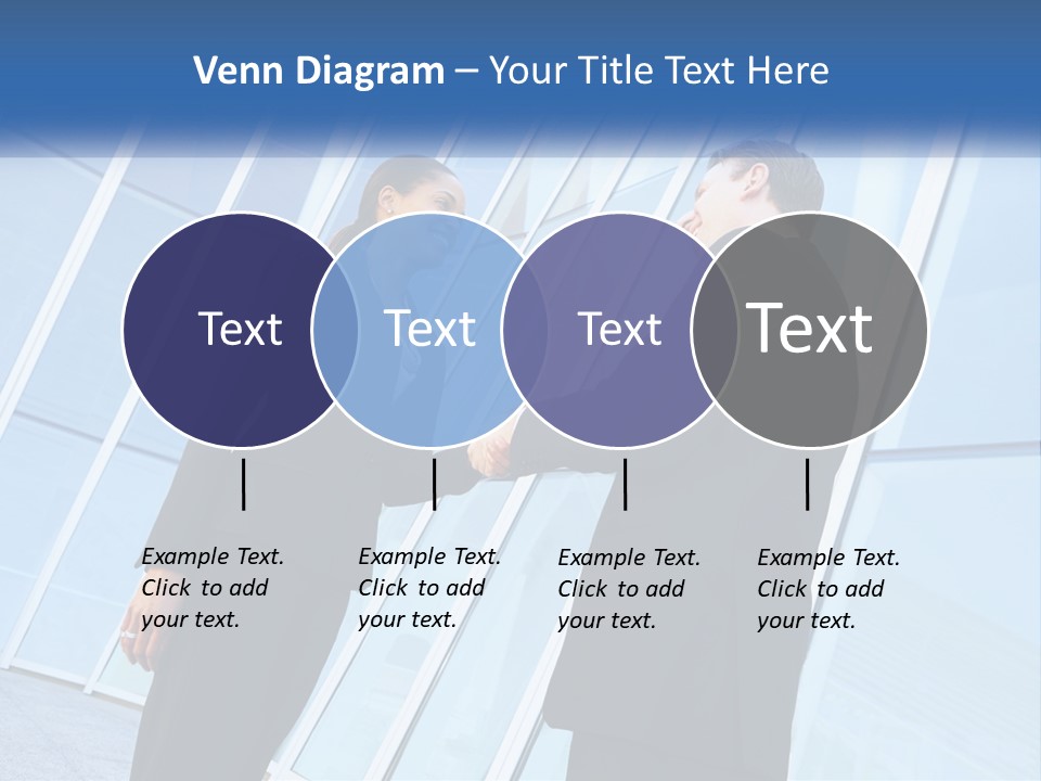 Light Cube Skyscraper PowerPoint Template
