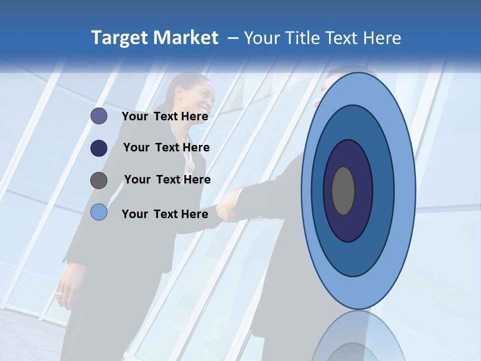 Light Cube Skyscraper PowerPoint Template