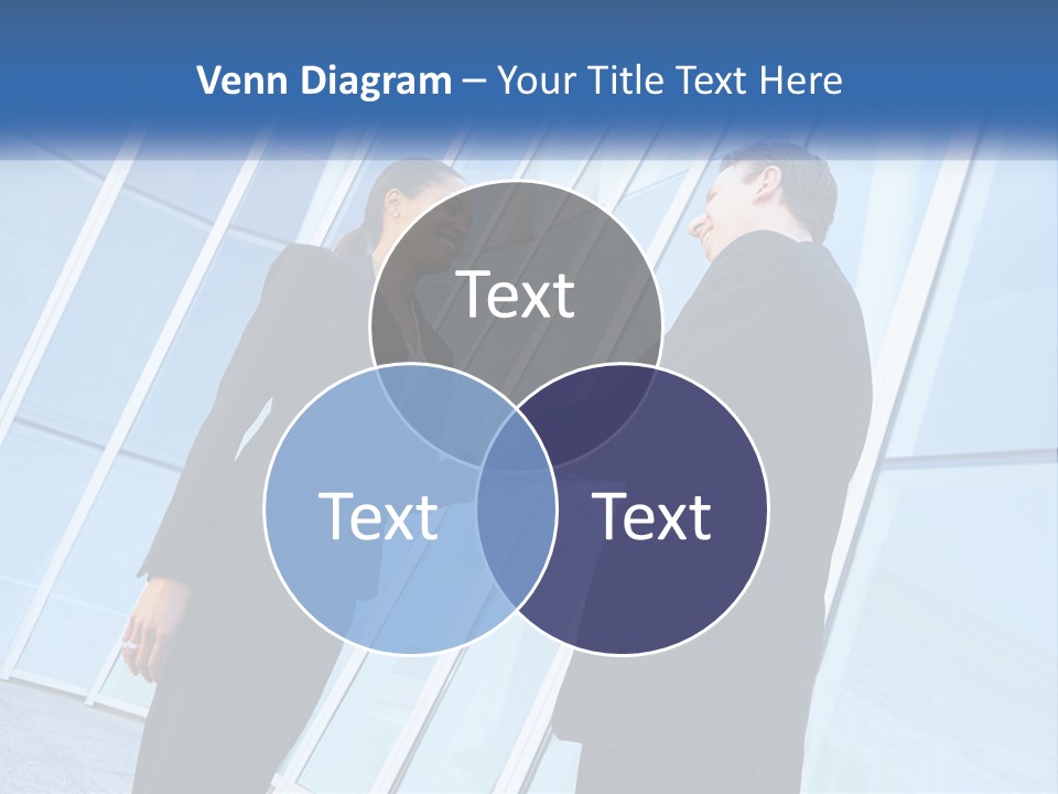 Light Cube Skyscraper PowerPoint Template