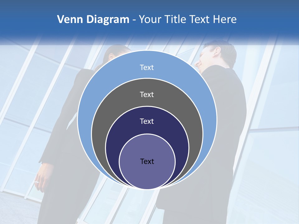 Light Cube Skyscraper PowerPoint Template