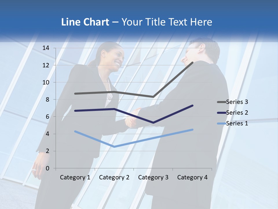 Light Cube Skyscraper PowerPoint Template