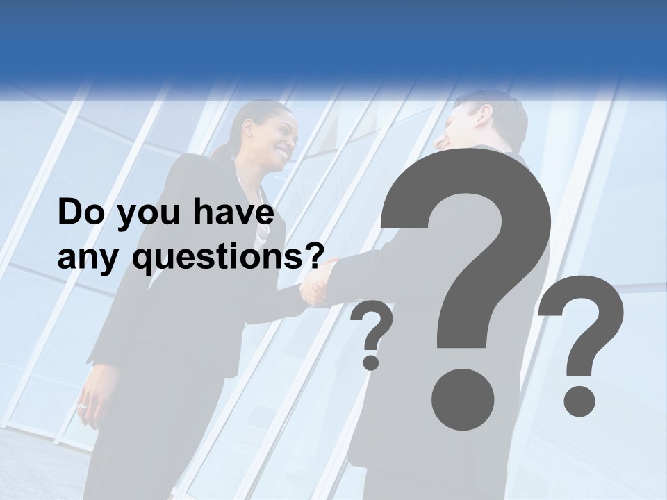 Light Cube Skyscraper PowerPoint Template