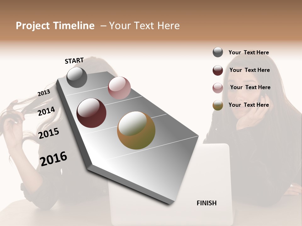 Environment Skyscraper Render PowerPoint Template