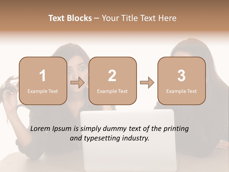 Environment Skyscraper Render PowerPoint Template