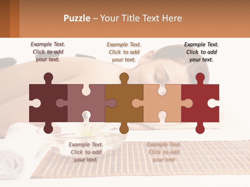 Illustration Grey Skyscraper PowerPoint Template