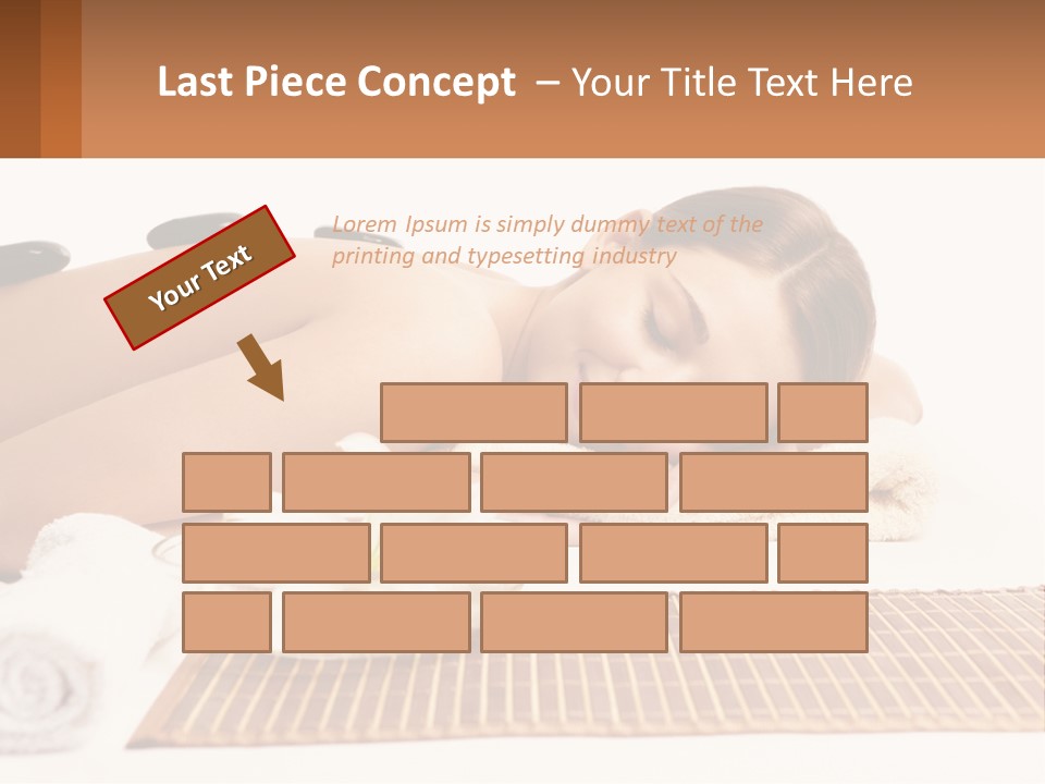 Illustration Grey Skyscraper PowerPoint Template