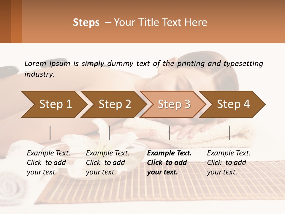 Illustration Grey Skyscraper PowerPoint Template