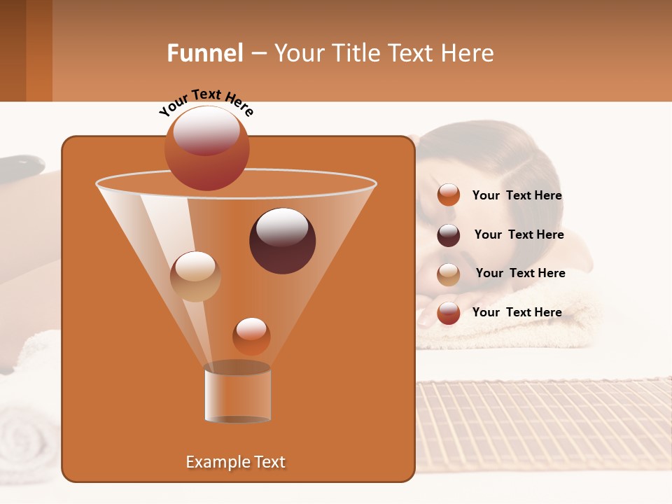 Illustration Grey Skyscraper PowerPoint Template