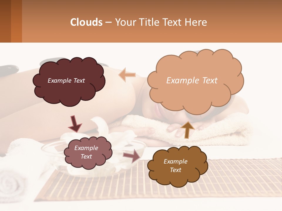 Illustration Grey Skyscraper PowerPoint Template