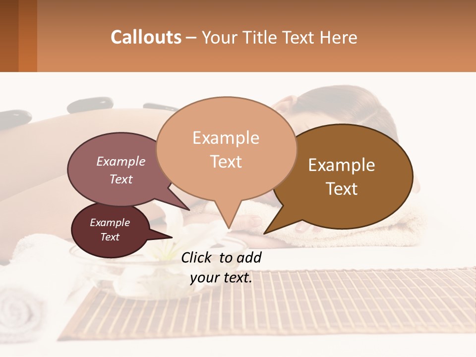 Illustration Grey Skyscraper PowerPoint Template