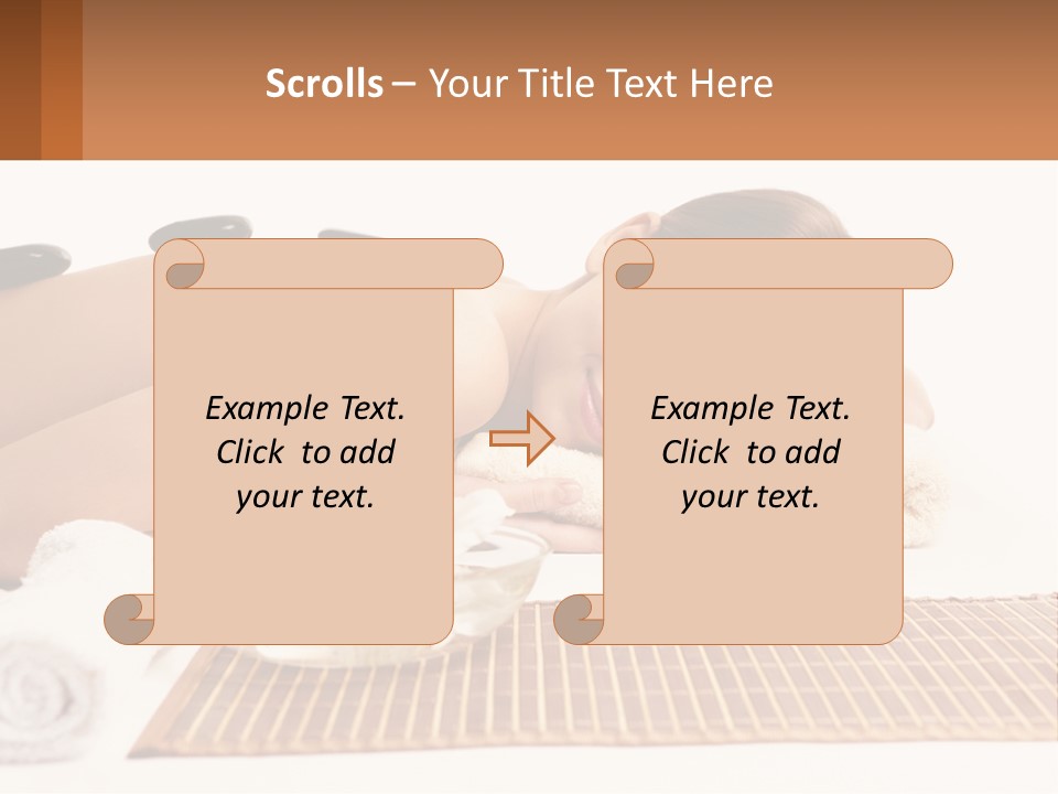 Illustration Grey Skyscraper PowerPoint Template