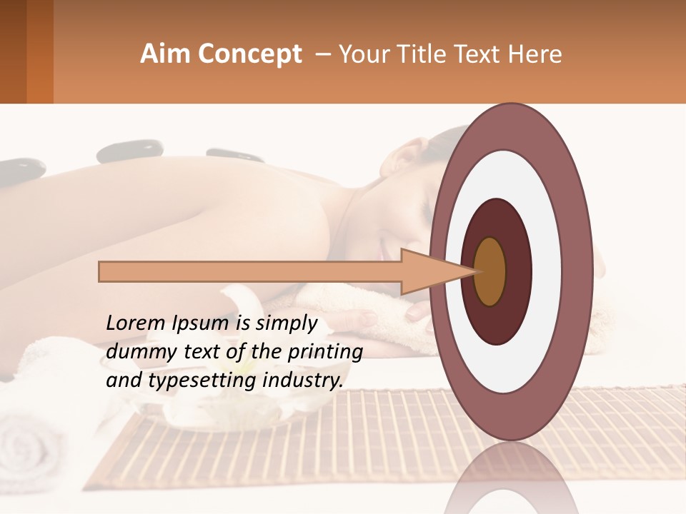 Illustration Grey Skyscraper PowerPoint Template