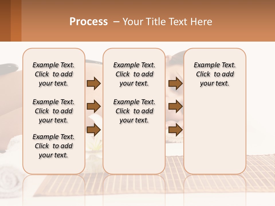 Illustration Grey Skyscraper PowerPoint Template
