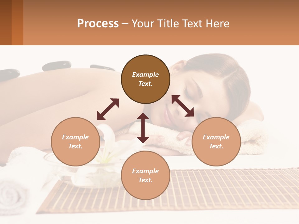 Illustration Grey Skyscraper PowerPoint Template