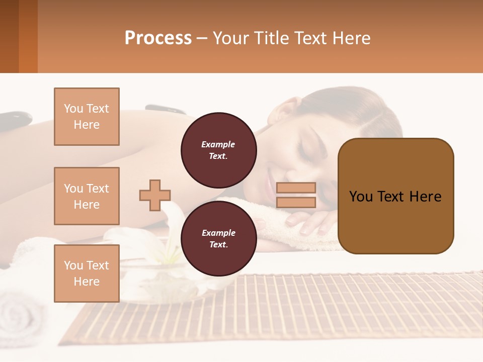 Illustration Grey Skyscraper PowerPoint Template