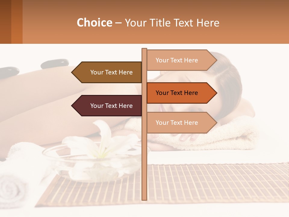 Illustration Grey Skyscraper PowerPoint Template