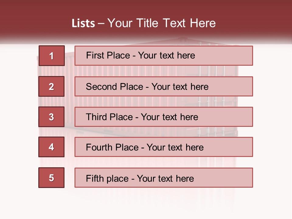 House Render High PowerPoint Template