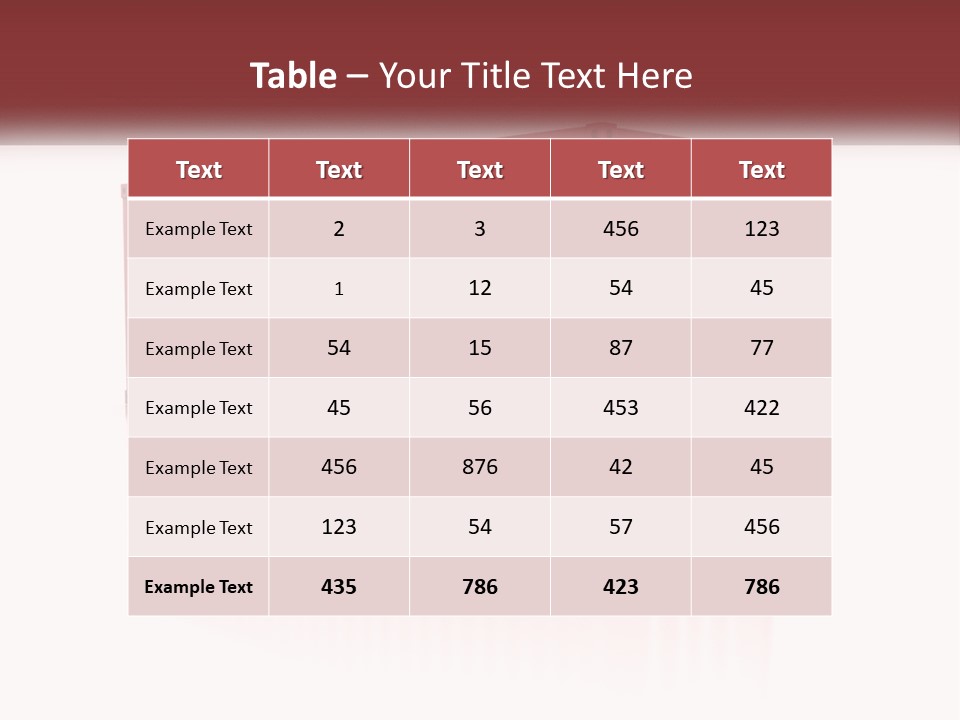 House Render High PowerPoint Template