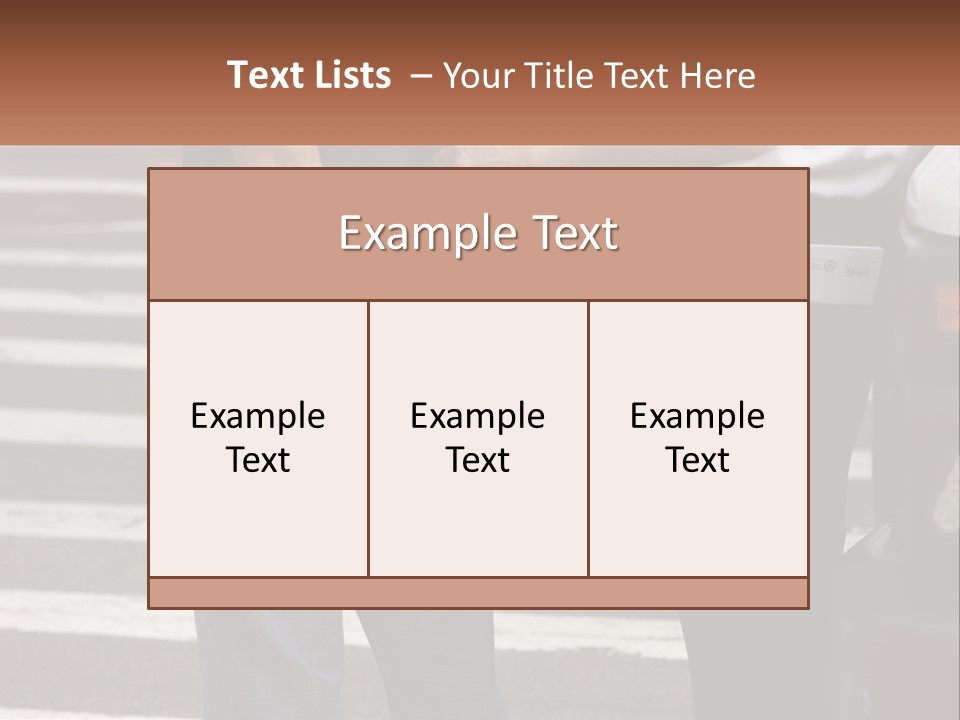 View Architect Urban PowerPoint Template