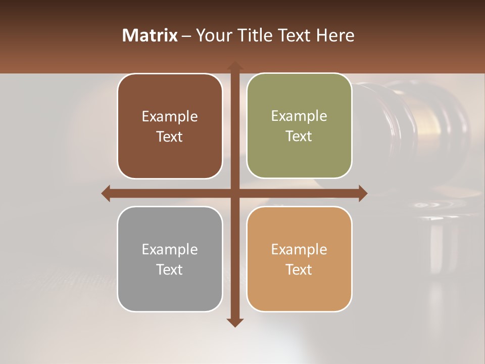 Tall Modern House PowerPoint Template