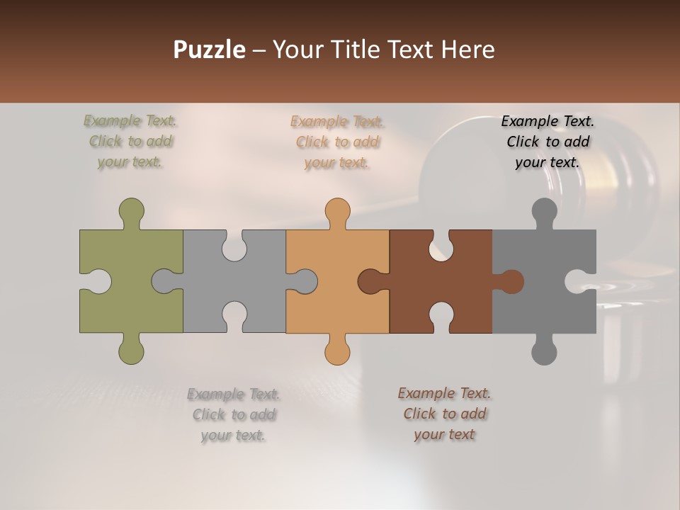 Tall Modern House PowerPoint Template