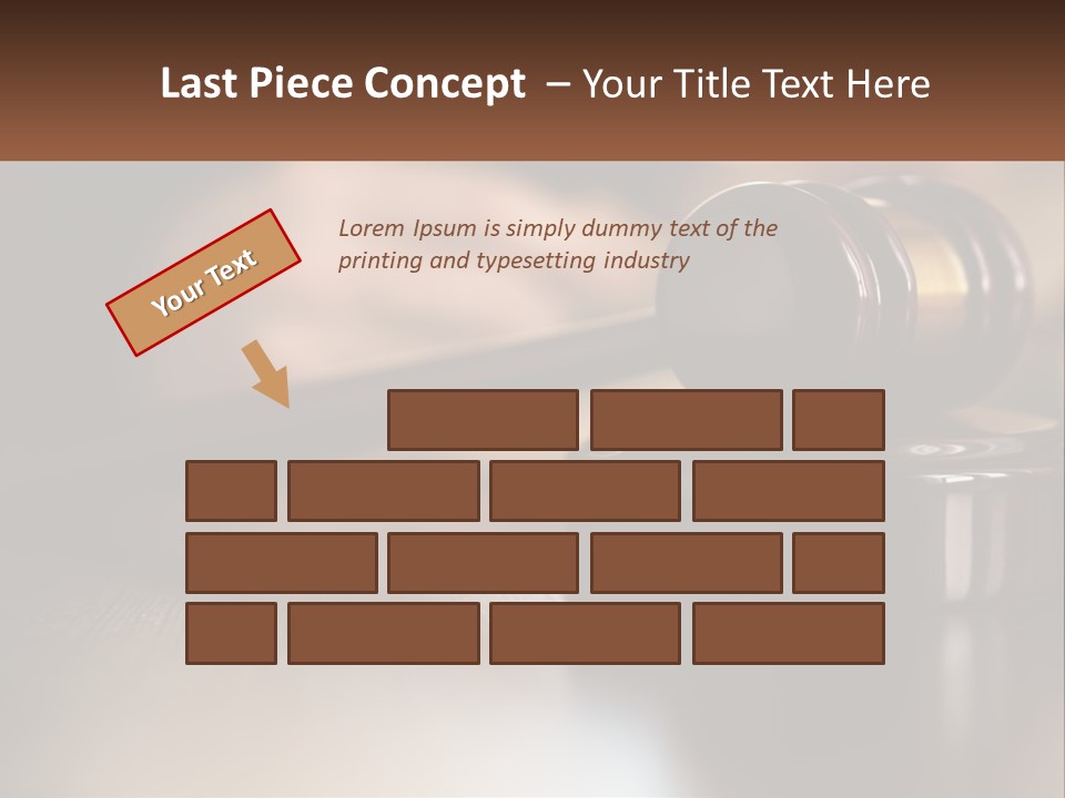 Tall Modern House PowerPoint Template