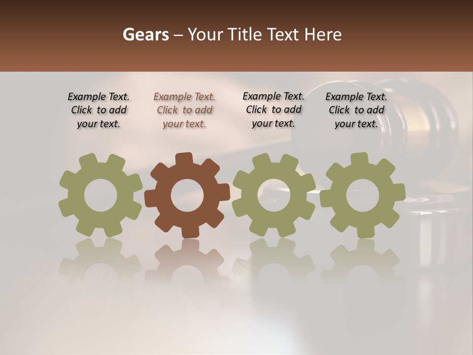 Tall Modern House PowerPoint Template