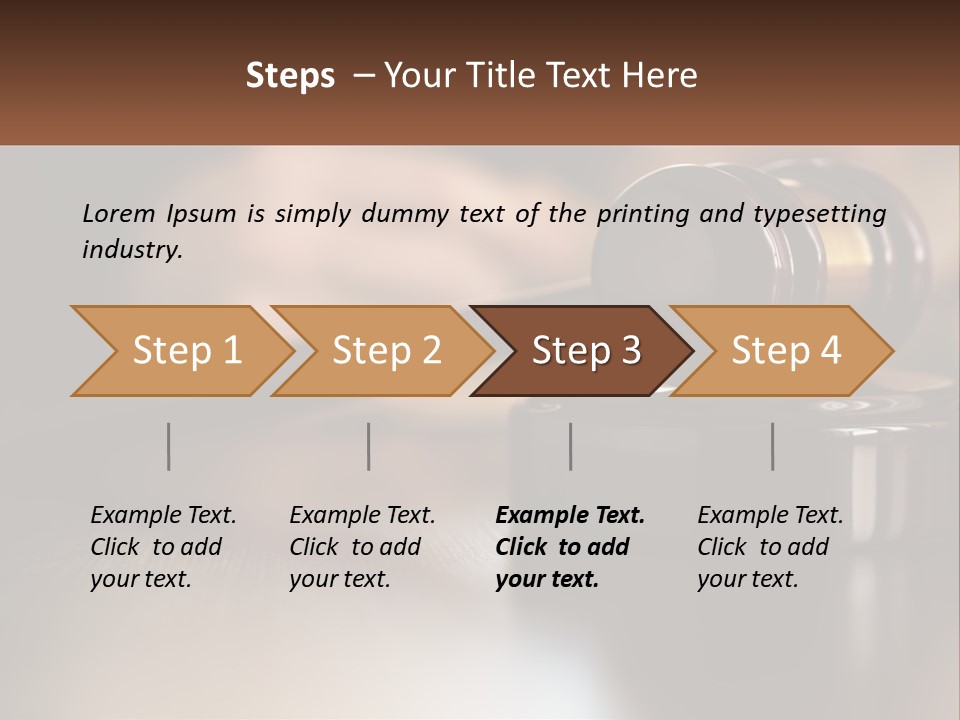 Tall Modern House PowerPoint Template
