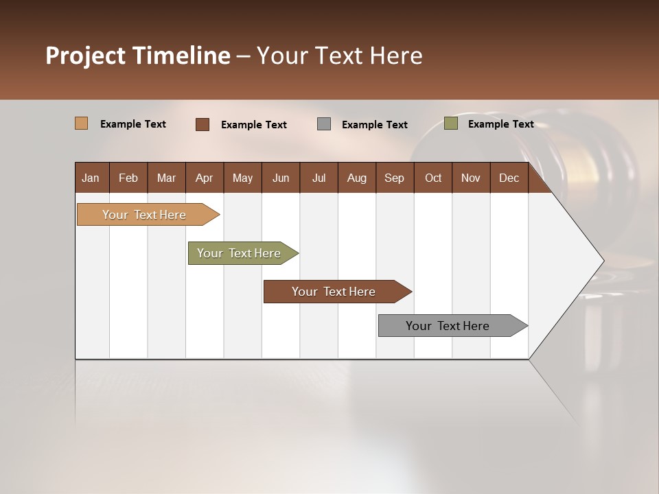 Tall Modern House PowerPoint Template