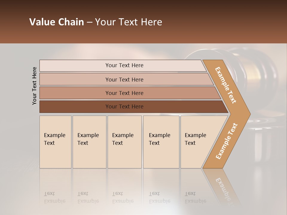 Tall Modern House PowerPoint Template