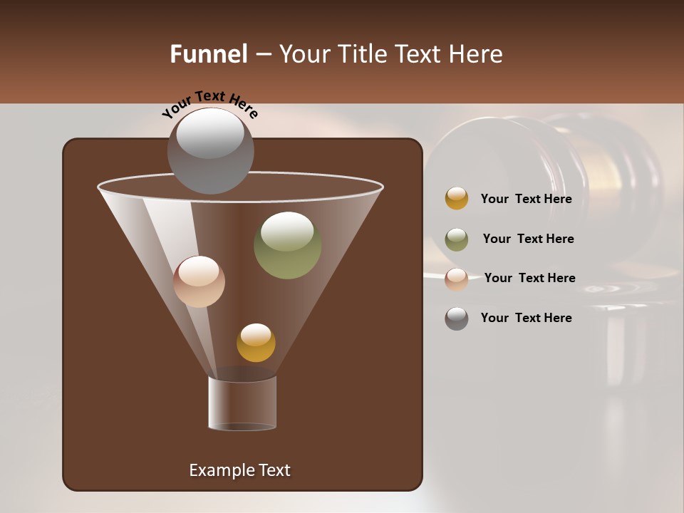 Tall Modern House PowerPoint Template