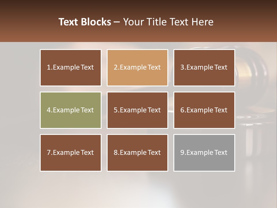 Tall Modern House PowerPoint Template