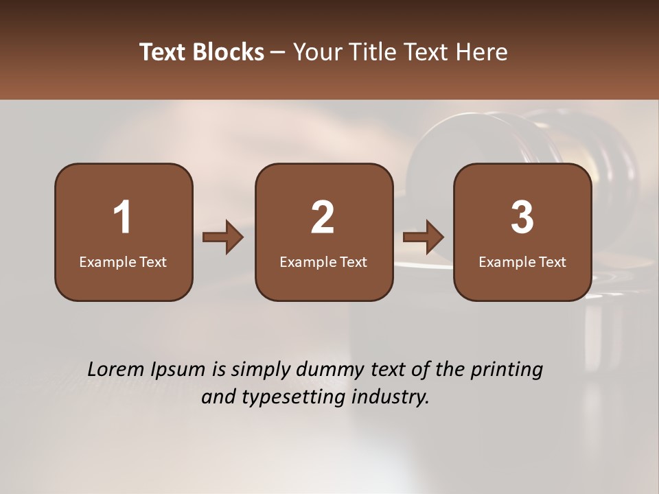Tall Modern House PowerPoint Template