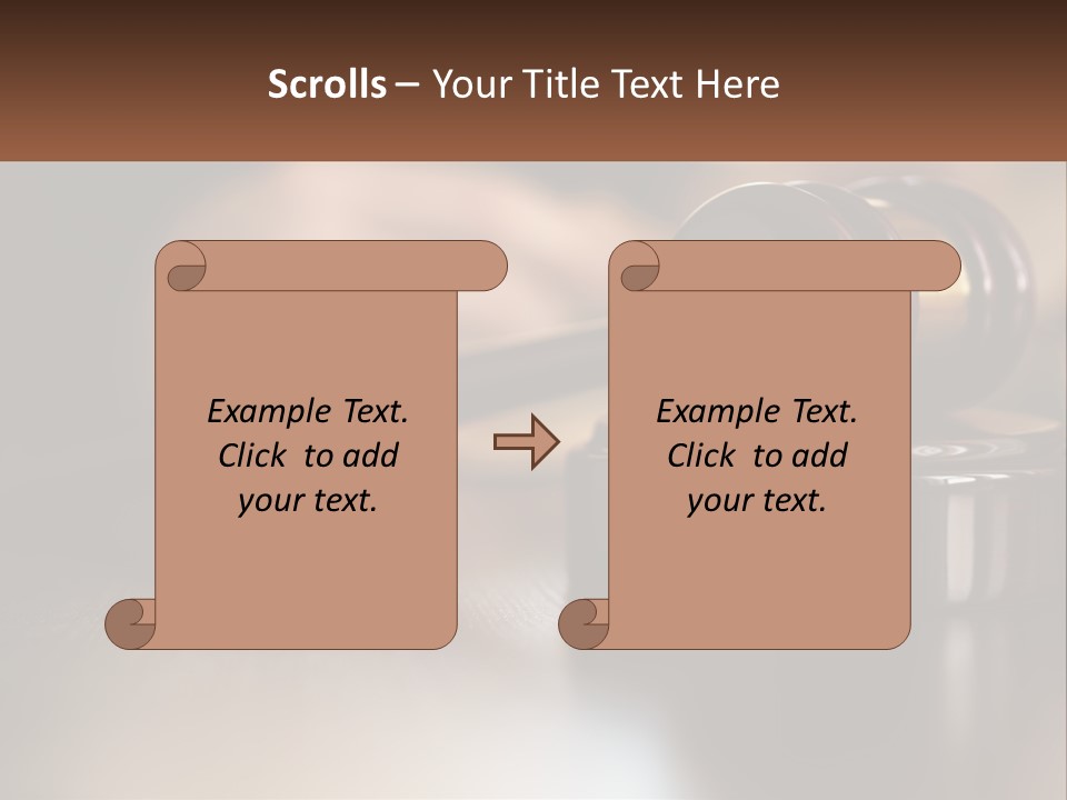 Tall Modern House PowerPoint Template