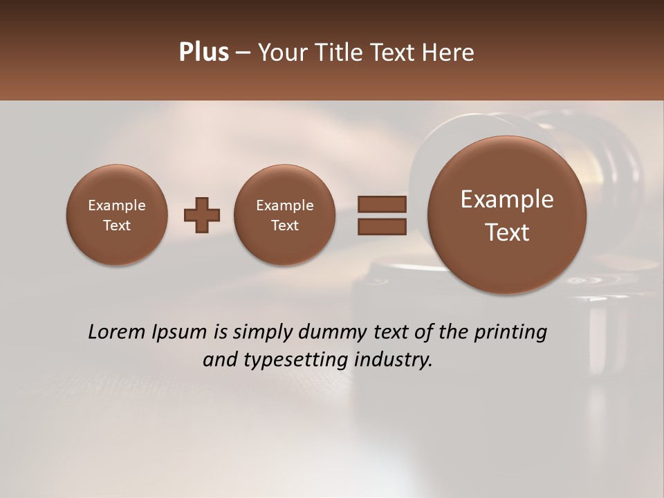 Tall Modern House PowerPoint Template
