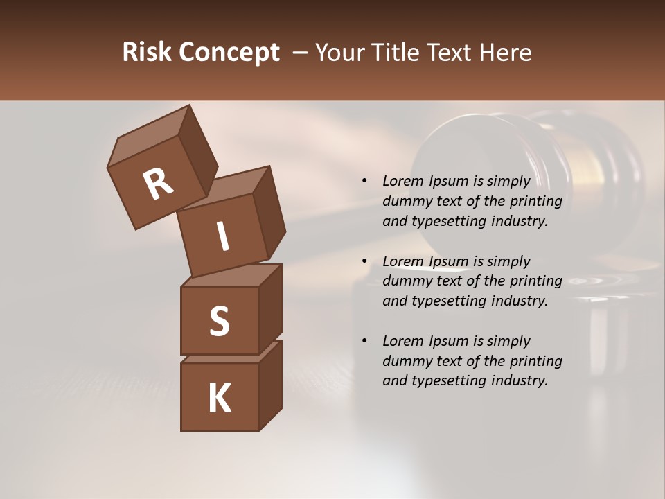 Tall Modern House PowerPoint Template