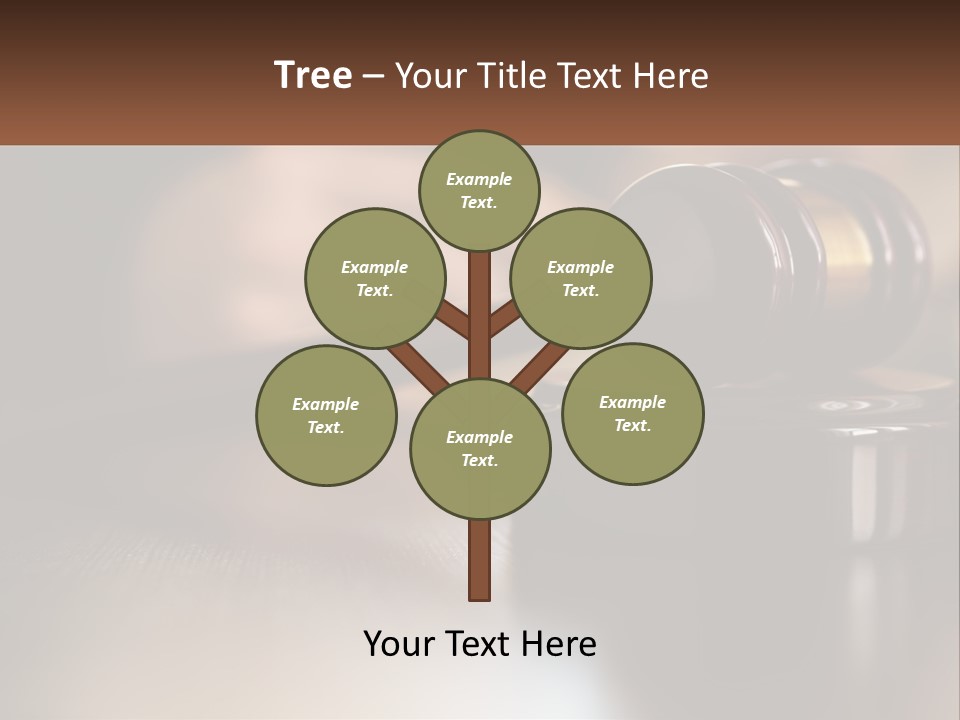 Tall Modern House PowerPoint Template