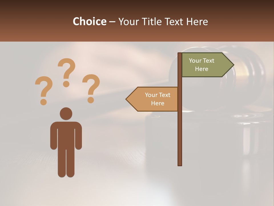 Tall Modern House PowerPoint Template