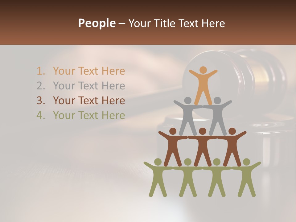 Tall Modern House PowerPoint Template