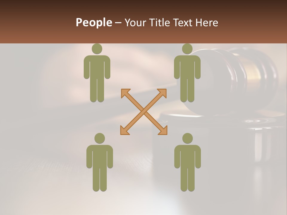 Tall Modern House PowerPoint Template